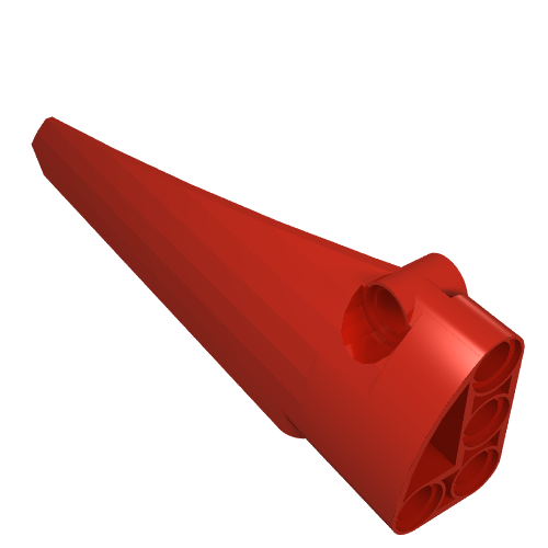 Part 64393 - Technic, Panel Fairing # 6 Long Smooth, Side B - De BrickPlaats