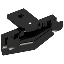 Part 64415c01 - Train Buffer Beam with Sealed Magnets and Plow - De BrickPlaats