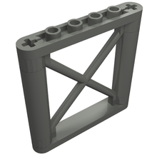 Part 64448 - Support 1 x 6 x 5 Girder Rectangular - De BrickPlaats