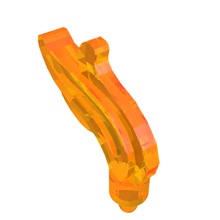 Part 64647 - Minifigure, Plume Feather Triple Compact / Flame / Water with Small Pin - De BrickPlaats