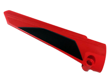 Part 64681pb045 - Technic, Panel Fairing # 5 Long Smooth, Side A with Black Stripe Pattern (Sticker) - Set 42107 - De BrickPlaats