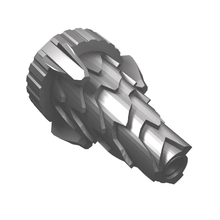 Part 64713 - Cone Spiral Jagged - Step Drill - De BrickPlaats