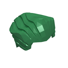 Part 64798 - Minifigure, Hair Swept Back with Widow's Peak - De BrickPlaats