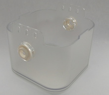 Part 65128c01 - Container, Box Vidiyo Window with White Clips (65128 / 65146) - De BrickPlaats