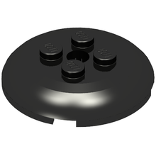 Part 65138 - Brick, Round 4 x 4 x 2/3 Dome Top with Hole - De BrickPlaats
