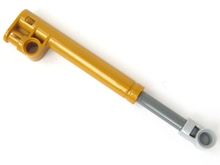Part 65151c01 - Technic, Shock Absorber 11L with Internal Spring, Dark Bluish Gray Shaft, and Light Bluish Gray Tip - De BrickPlaats