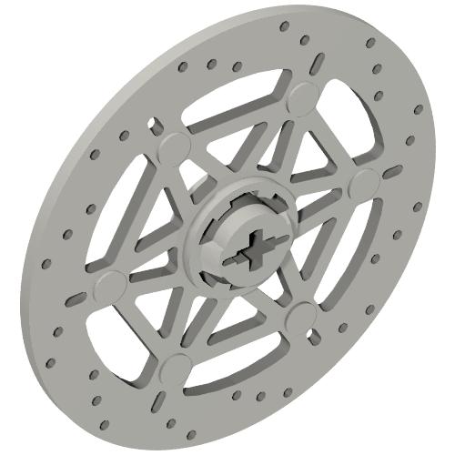 Part 65416 - Technic, Steering Brake Disk 6 x 6 - De BrickPlaats