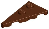 Part 65429 - Wedge, Plate 4 x 2 Left, Pointed - De BrickPlaats