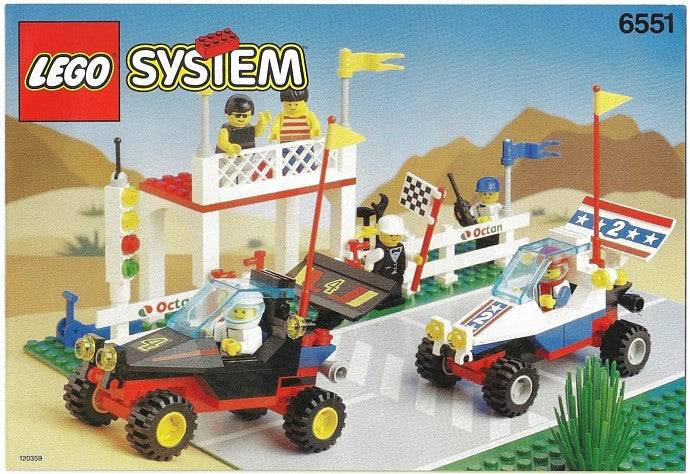 Set 6551 - Checkered Flag 500 - De BrickPlaats