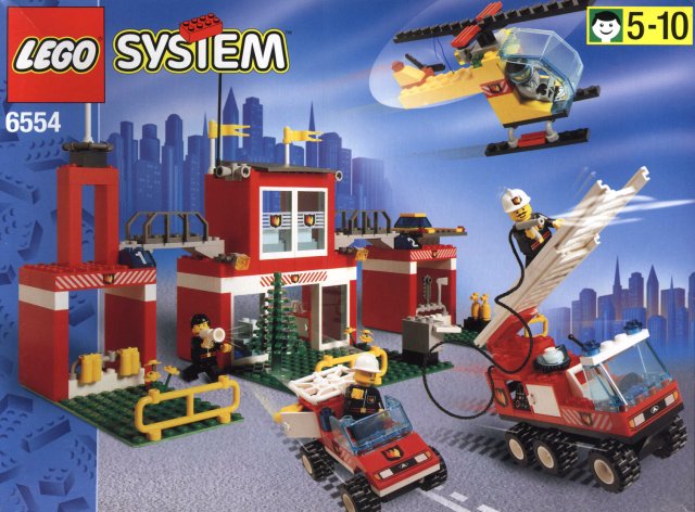 Set 6554 - Blaze Brigade - De BrickPlaats