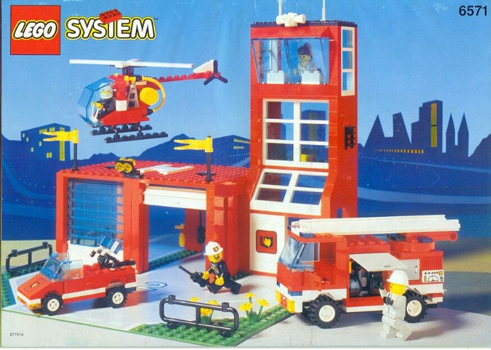Set 6571 - Flame Fighters - De BrickPlaats