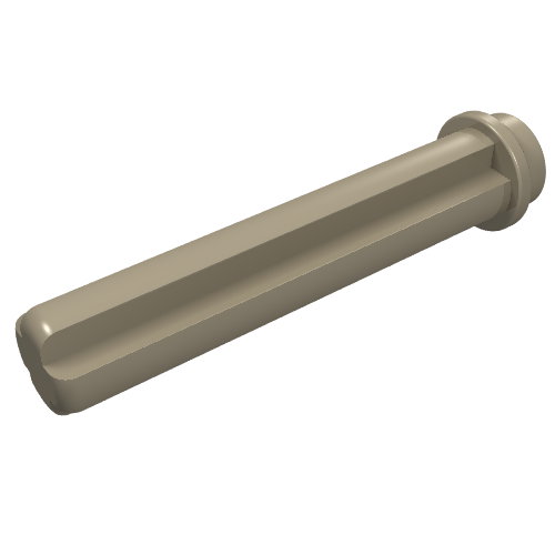 Part 6587 - Technic, Axle 3L with Stud - De BrickPlaats