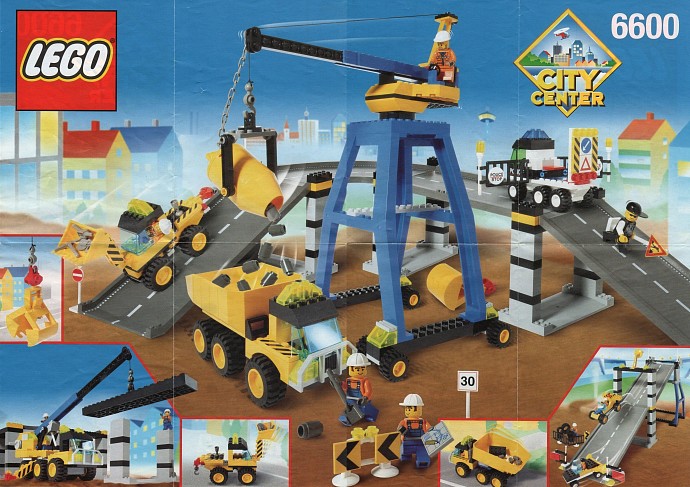 Set 6600-2 - Highway Construction - De BrickPlaats