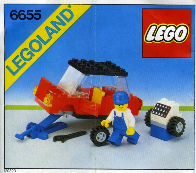 Set 6655 - Auto & Tire Repair - De BrickPlaats