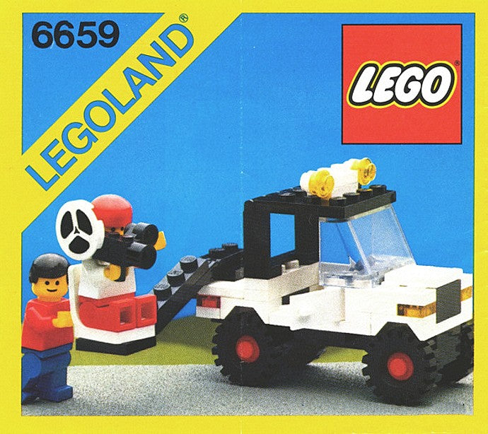 Set 6659 - T.V. Camera Crew - De BrickPlaats