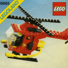 Set 6685 - Fire Copter 1 - De BrickPlaats