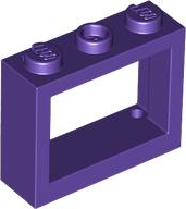 Part 6798 - Window 1 x 3 x 2 Flat Front - De BrickPlaats
