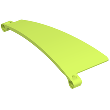 Part 68196 - Technic, Panel Curved #51 5 x 13 Tapered Right - De BrickPlaats