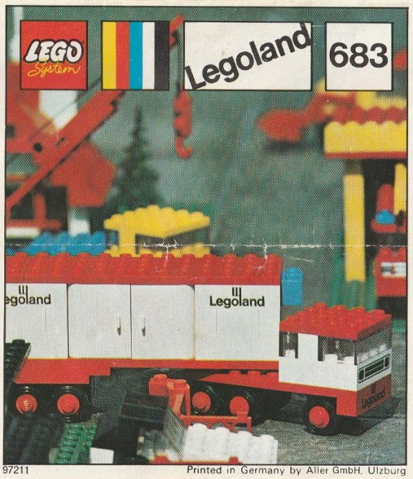 Set 683 - Articulated Lorry - De BrickPlaats
