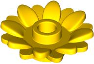 Part 6901 - Plant Flower 2 x 2 Round with 16 Petals (Sunflower) with Open Stud - De BrickPlaats