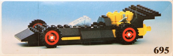 Set 695 - Racing Car - De BrickPlaats