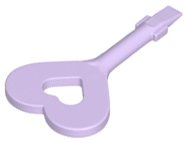 Part 69871 - Tile Remover Key with Heart and Screwdriver Ends - De BrickPlaats