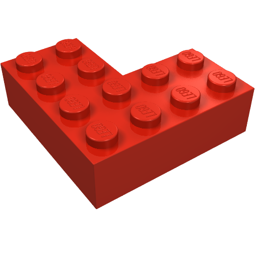 Part 702 - Brick 4 x 4 Corner - De BrickPlaats