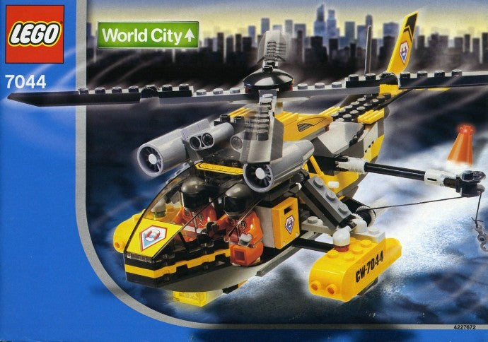 Set 7044 - Rescue Chopper - De BrickPlaats