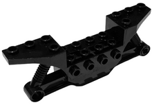 Part 70682 - Vehicle, Base 2 x 10 with 4 Pin Holes (Quad Bike Half) - De BrickPlaats