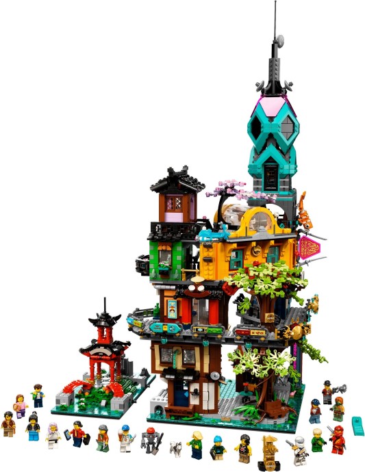 LEGO® NINJAGO® NINJAGO City Gardens 71741 Building Kit - De BrickPlaats