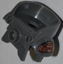 Part 72326pb03 - Minifigure Armor Space with Shoulder Protection with Copper Shoulder Plates Pattern - De BrickPlaats