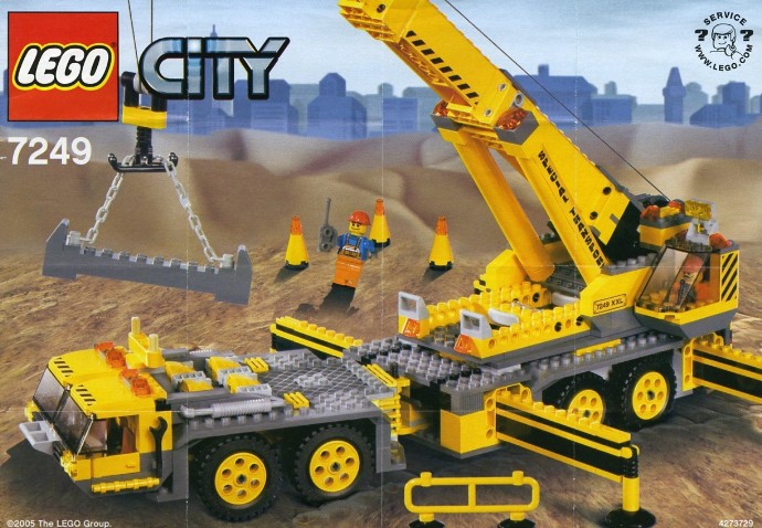 Set 7249 - XXL Mobile Crane - De BrickPlaats