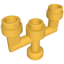 Part 73117 - Minifigure, Utensil Candlestick / Candelabra - De BrickPlaats