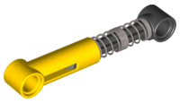 Part 731c04 - Technic, Shock Absorber 6.5L - Hard Spring, Tight Coils in Middle - De BrickPlaats