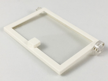 Part 73435c01 - Door 1 x 4 x 5 Right with Trans-Clear Glass - De BrickPlaats