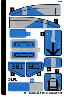 Part 75280stk01 - Sticker Sheet for Set 75280 - (69115/6310931) - De BrickPlaats