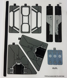 Part 75323stk01 - Sticker Sheet for Set 75323 - (10100766/6410059) - De BrickPlaats