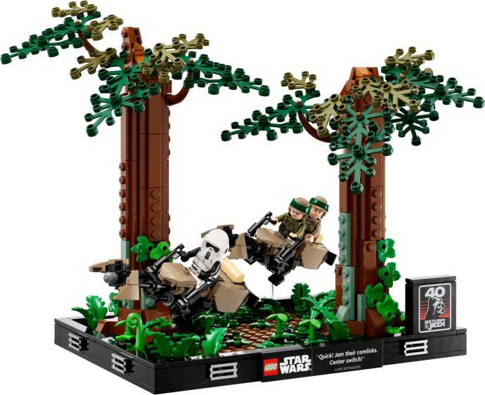 LEGO® Star Wars™ Endor™ Speeder Chase Diorama 75353 Building Set - De BrickPlaats