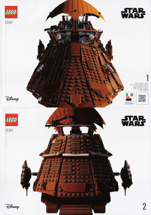 Instruction 75397 - Jabba's Sail Barge - UCS - De BrickPlaats