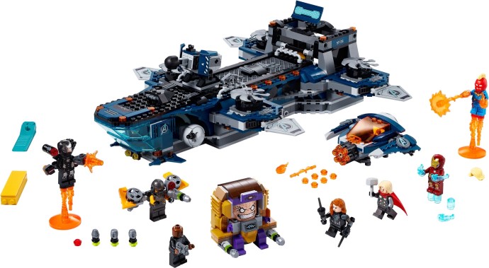 Set 76153 - Avengers Helicarrier - De BrickPlaats