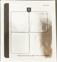 Part 76386stk01 - Sticker Sheet for Set 76386, Mirrored - (79243/6351669) - De BrickPlaats