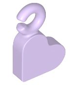 Part 77814 - Charm, Heart - De BrickPlaats