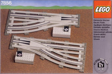Set 7856 - Left and Right Manual Points with Electric Rails - De BrickPlaats