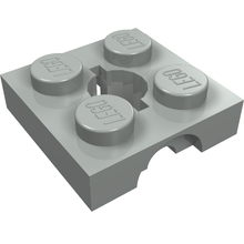 Part 793 - Arm Holder Brick 2 x 2 - Top Part with Round Hole (Homemaker Figure / Maxifigure Torso) - De BrickPlaats