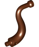 Part 80497 - Elephant Tail / Trunk with Bar End - Long Straight Tip - De BrickPlaats