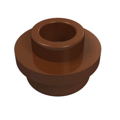 Part 85861 - Plate, Round 1 x 1 with Open Stud - De BrickPlaats
