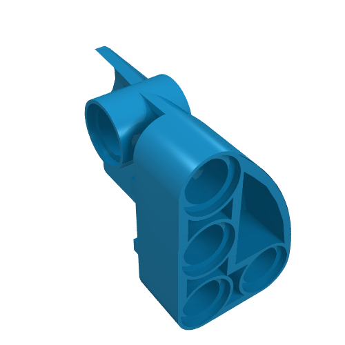 Part 87080 - Technic, Panel Fairing # 1 Small Smooth Short, Side A - De BrickPlaats