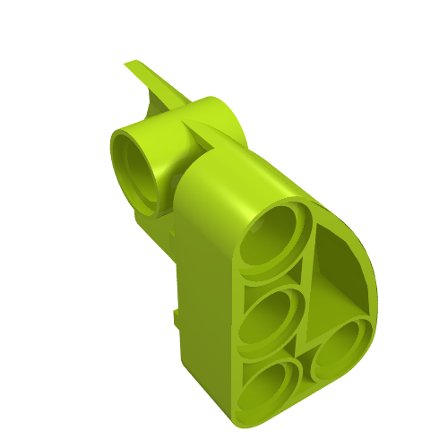 Part 87080 - Technic, Panel Fairing # 1 Small Smooth Short, Side A - De BrickPlaats