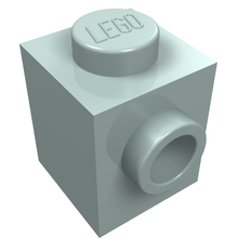 Part 87087 - Brick, Modified 1 x 1 with Stud on Side - De BrickPlaats
