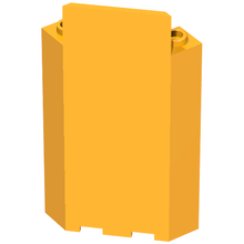 Part 87421 - Panel 3 x 3 x 6 Corner Wall without Bottom Indentations - De BrickPlaats